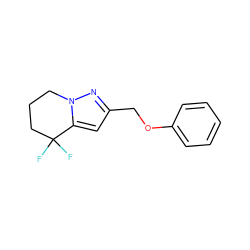 FC1(F)CCCn2nc(COc3ccccc3)cc21 ZINC000299839705