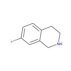 Ic1ccc2c(c1)CNCC2 ZINC000012503940