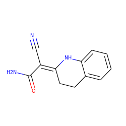 N#C/C(C(N)=O)=C1/CCc2ccccc2N1 ZINC000000179042