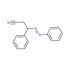 N#CCN(N=Nc1ccccc1)c1ccccc1 ZINC000254015186