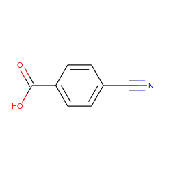 N#Cc1ccc(C(=O)O)cc1 ZINC000000331775