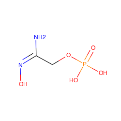 N/C(COP(=O)(O)O)=N/O ZINC000026738858