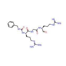 N=C(N)NCCC[C@@H](C=O)NC(=O)CNC(=O)[C@@H](CCCN=C(N)N)NC(=O)NCc1ccccc1 ZINC000096902787