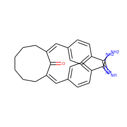 N=C(N)c1ccc(/C=C2/CCCCCC/C(=C/c3ccc(C(=N)N)cc3)C2=O)cc1 ZINC000001545729