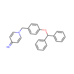 N=c1ccn(Cc2ccc(OC(c3ccccc3)c3ccccc3)cc2)cc1 ZINC000169715809