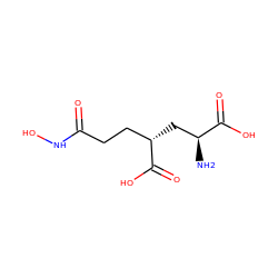 N[C@@H](C[C@@H](CCC(=O)NO)C(=O)O)C(=O)O ZINC000095596706