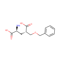 N[C@@H](C[C@@H](COCc1ccccc1)C(=O)O)C(=O)O ZINC000040833931