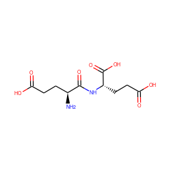 N[C@@H](CCC(=O)O)C(=O)N[C@@H](CCC(=O)O)C(=O)O ZINC000001529201