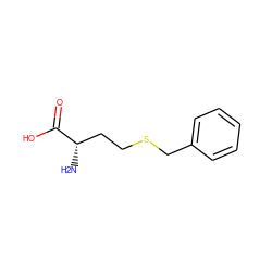 N[C@@H](CCSCc1ccccc1)C(=O)O ZINC000002035154