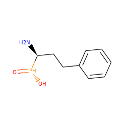 N[C@@H](CCc1ccccc1)[P@@H](=O)O ZINC000029313428