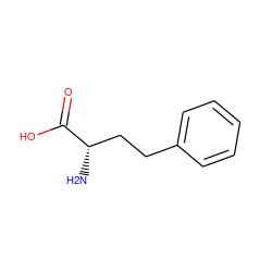 N[C@@H](CCc1ccccc1)C(=O)O ZINC000008075874