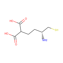 N[C@@H](CS)CCC(C(=O)O)C(=O)O ZINC000026745049