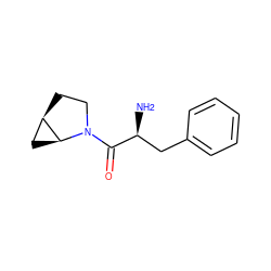 N[C@@H](Cc1ccccc1)C(=O)N1CC[C@@H]2C[C@@H]21 ZINC000028824928