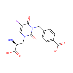 N[C@@H](Cn1cc(I)c(=O)n(Cc2ccc(C(=O)O)cc2)c1=O)C(=O)O ZINC000003996012