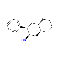 N[C@@H]1C[C@@H]2CCCC[C@H]2C[C@@H]1c1ccccc1 ZINC000003602479