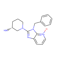 N[C@@H]1CCCN(c2nc3ccc[n+]([O-])c3n2Cc2ccccc2)C1 ZINC000014953942