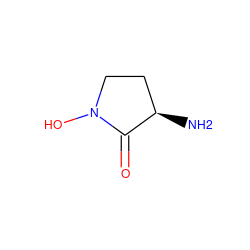 N[C@@H]1CCN(O)C1=O ZINC000003791818