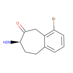 N[C@@H]1CCc2cccc(Br)c2CC1=O ZINC000072105984