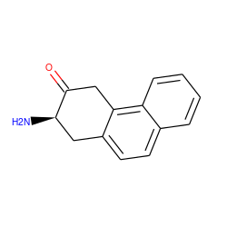 N[C@@H]1Cc2ccc3ccccc3c2CC1=O ZINC000034462619