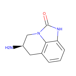 N[C@@H]1Cc2cccc3[nH]c(=O)n(c23)C1 ZINC000013452330