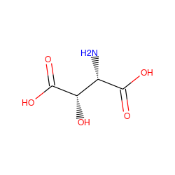 N[C@H](C(=O)O)[C@H](O)C(=O)O ZINC000000901878