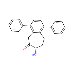 N[C@H]1CCc2c(-c3ccccc3)ccc(-c3ccccc3)c2CC1=O ZINC000072106333