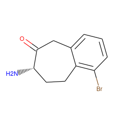 N[C@H]1CCc2c(Br)cccc2CC1=O ZINC000043195667