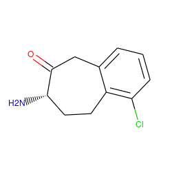 N[C@H]1CCc2c(Cl)cccc2CC1=O ZINC000072104869