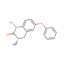 N[C@H]1Cc2cc(Oc3ccccc3)ccc2N(O)C1=O ZINC000095585215