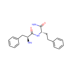 NC(=O)[C@H](CCc1ccccc1)NC(=O)[C@@H](N)Cc1ccccc1 ZINC000096272465