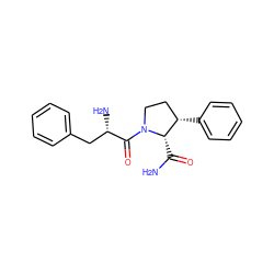 NC(=O)[C@H]1[C@@H](c2ccccc2)CCN1C(=O)[C@@H](N)Cc1ccccc1 ZINC000096272468