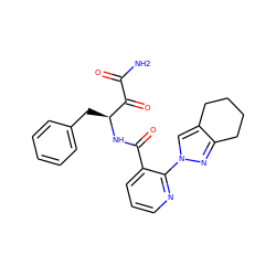 NC(=O)C(=O)[C@H](Cc1ccccc1)NC(=O)c1cccnc1-n1cc2c(n1)CCCC2 ZINC001772638743