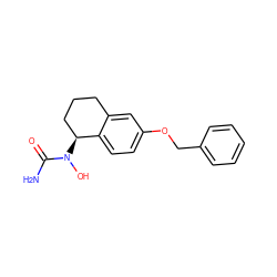 NC(=O)N(O)[C@H]1CCCc2cc(OCc3ccccc3)ccc21 ZINC000000005266