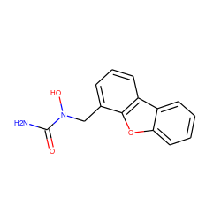 NC(=O)N(O)Cc1cccc2c1oc1ccccc12 ZINC000029568940