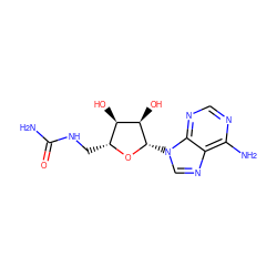 NC(=O)NC[C@H]1O[C@@H](n2cnc3c(N)ncnc32)[C@H](O)[C@@H]1O ZINC000028823033