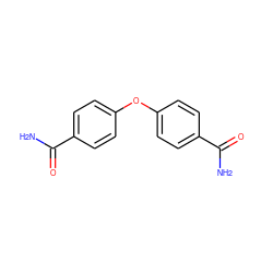 NC(=O)c1ccc(Oc2ccc(C(N)=O)cc2)cc1 ZINC000000235625