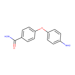 NC(=O)c1ccc(Oc2ccc(N)cc2)cc1 ZINC000019845883