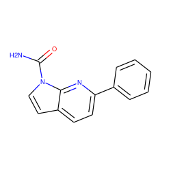 NC(=O)n1ccc2ccc(-c3ccccc3)nc21 ZINC000103236228