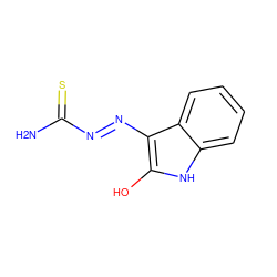 NC(=S)/N=N/c1c(O)[nH]c2ccccc12 ZINC000100969425