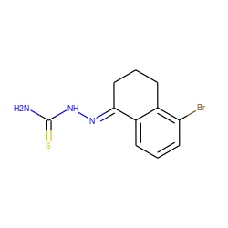 NC(=S)N/N=C1\CCCc2c(Br)cccc21 ZINC000036178649