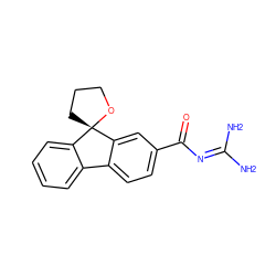 NC(N)=NC(=O)c1ccc2c(c1)[C@]1(CCCO1)c1ccccc1-2 ZINC000136717275