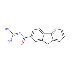 NC(N)=NC(=O)c1ccc2c(c1)Cc1ccccc1-2 ZINC000103241373