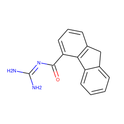 NC(N)=NC(=O)c1cccc2c1-c1ccccc1C2 ZINC000103241390