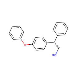 NC[C@@H](c1ccccc1)c1ccc(Oc2ccccc2)cc1 ZINC000028654123