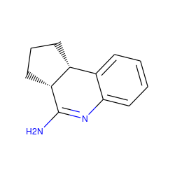 NC1=Nc2ccccc2[C@H]2CCC[C@@H]12 ZINC000000007731