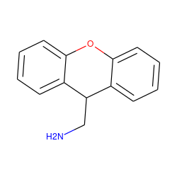 NCC1c2ccccc2Oc2ccccc21 ZINC000021984468