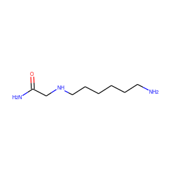 NCCCCCCNCC(N)=O ZINC000103217894