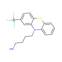 NCCCCN1c2ccccc2Sc2ccc(C(F)(F)F)cc21 ZINC000038563038