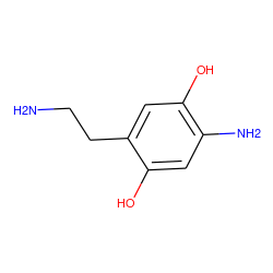 NCCc1cc(O)c(N)cc1O ZINC000013603629