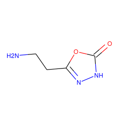 NCCc1n[nH]c(=O)o1 ZINC000040848976